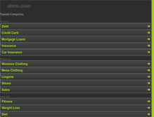 Tablet Screenshot of abrm.com
